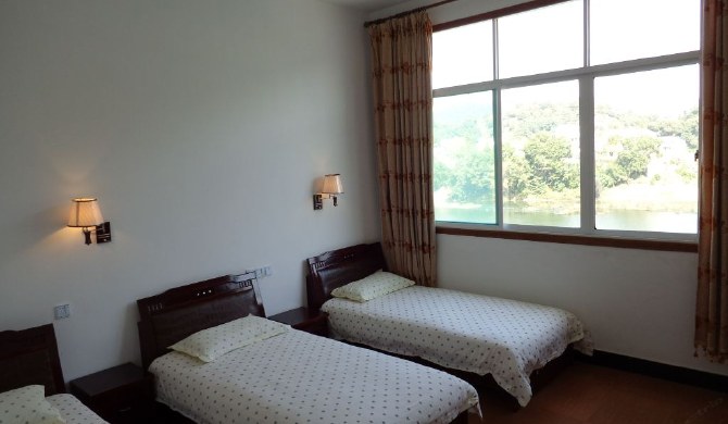 黄山短租住宿 歙县民宿|短租房 歙县深渡画廊人家农家乐豪华江景三