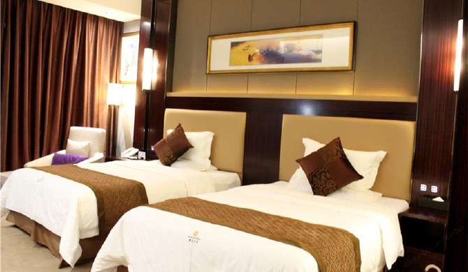 西乡樱花山庄豪华标准间