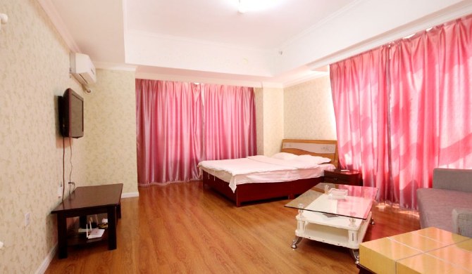 抚顺万达可可公寓河景大床房