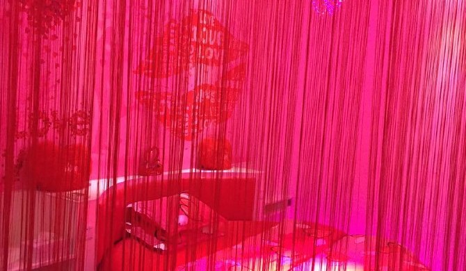 东莞微爱主题民宿心心相印豪华圆床水床房