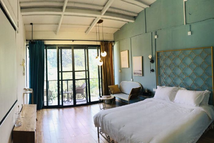 重庆横山一舍民宿豪华大床房 整套  1居1床2人  距圣灯山/佛影峡直线