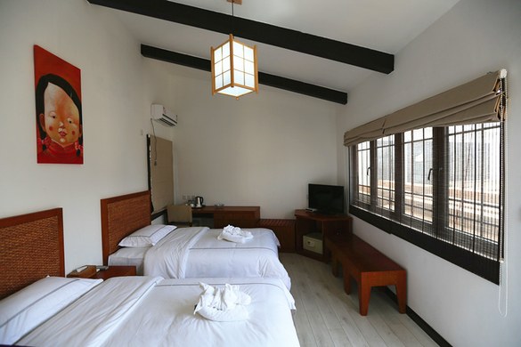 西安住宿 蓝田县住宿 太白山逸景营地五角小院 房屋介绍  此房型有5套