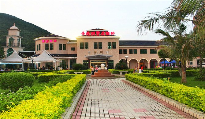 江门台山下川帝苑别墅双床房