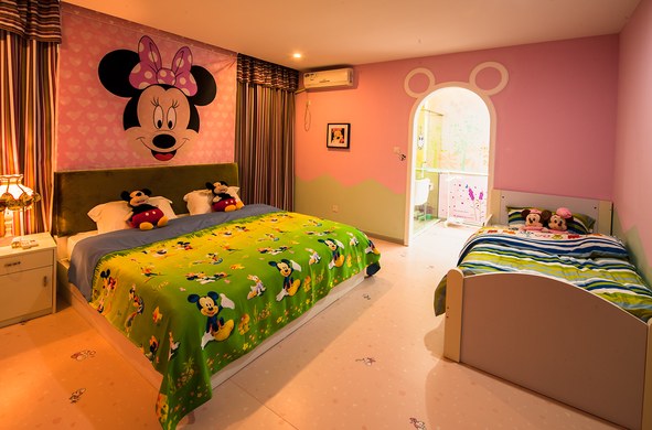 深圳南澳禧汇亲子度假家庭双床房