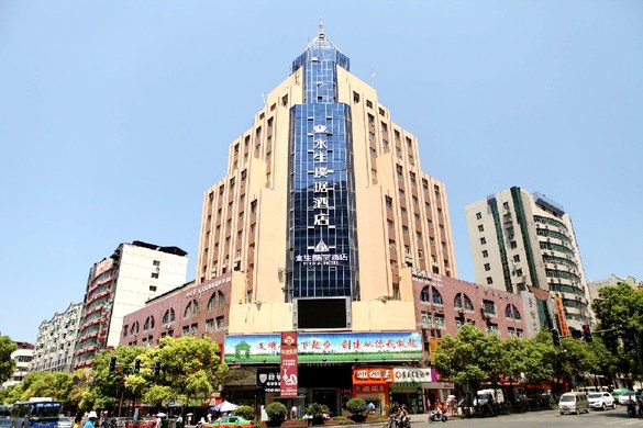 萍乡安源区八一西路1号原昌盛大厦酒店式公寓:萍乡永生璞琚概念酒店