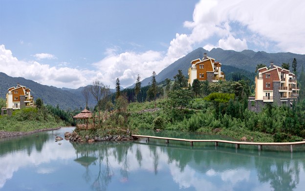 峨眉山七里坪农家乐图片