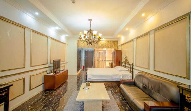 重庆观音桥轩美酒店公寓风尚房