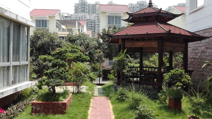 墅景怡人私人花园厨具齐全绿化优美此房型有2套,实际入住与此可能略有