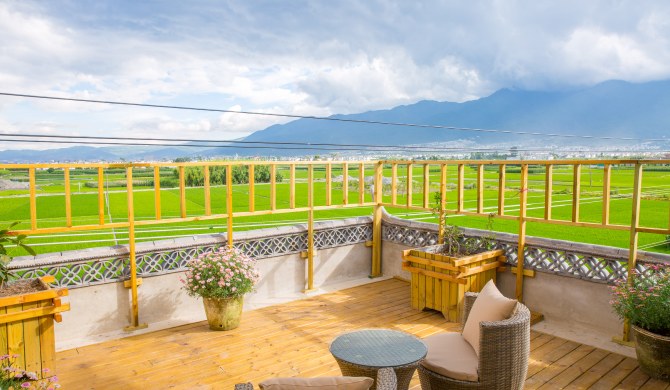 大理古城龙龛云景多肉花园民宿整套