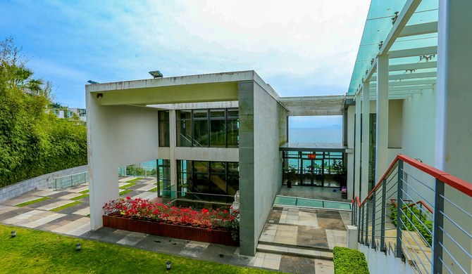 小梅沙豪华6房7床无边泳池别墅