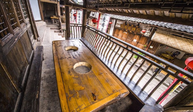 泸州短租住宿 合江县民宿|短租房 泸州尧坝文化民宿木质双人间(公卫)