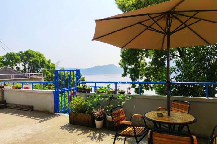 宽松取消保障超赞房东酒店式标准海景房免费停车石浦渔港靠山面海两居