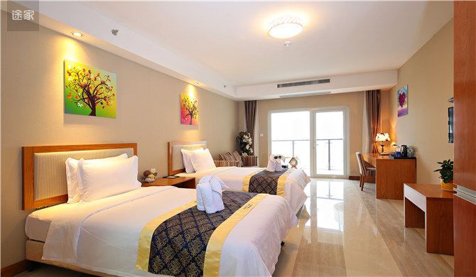 免费体验房_烟台海阳市东方夏威夷酒店式公寓:海阳途家东方夏威夷海景